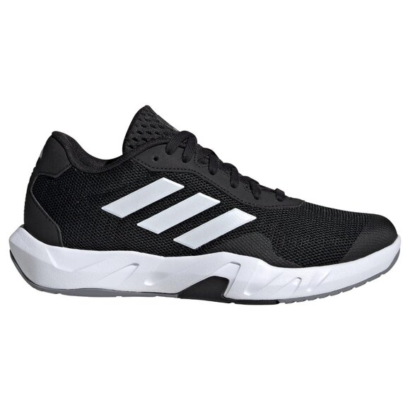 adidas Women's Amplimove Training Sneaker, Black/White/Grey, 8.5 - Picture 1 of 1